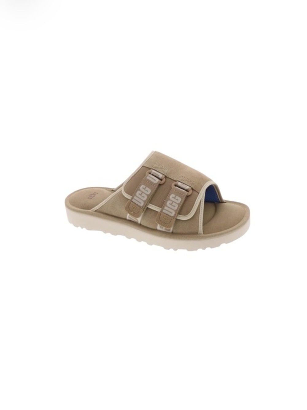 UGG Men's Goldencoast Strap tan Slide size 9